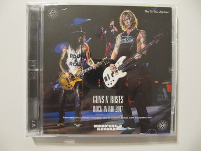 Guns N' Roses Rock In Rio 2017 Japanilainen 3 * CD Uusi