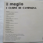I Cugini Di Campagna: Il Meglio LP 1980 Italypop - pikkukuva 2