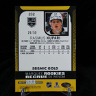 Rasmus Kupari 2021-22 OPC Platinum Seismic Gold - pikkukuva 2
