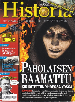 Tieteen Kuvalehti HISTORIA 13/2016 Paholaisen raamattu