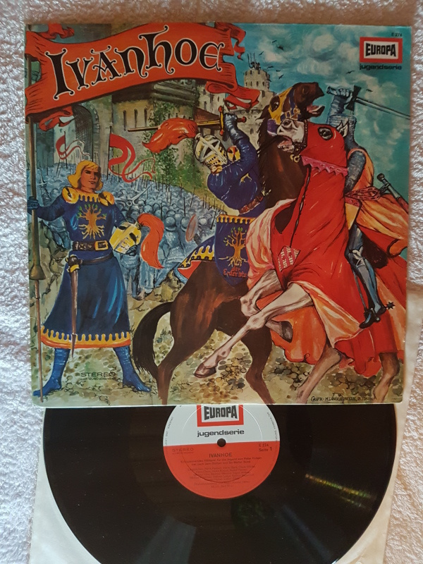 Sir Walter Scott,  Peter Folken  – Ivanhoe 1969 LP