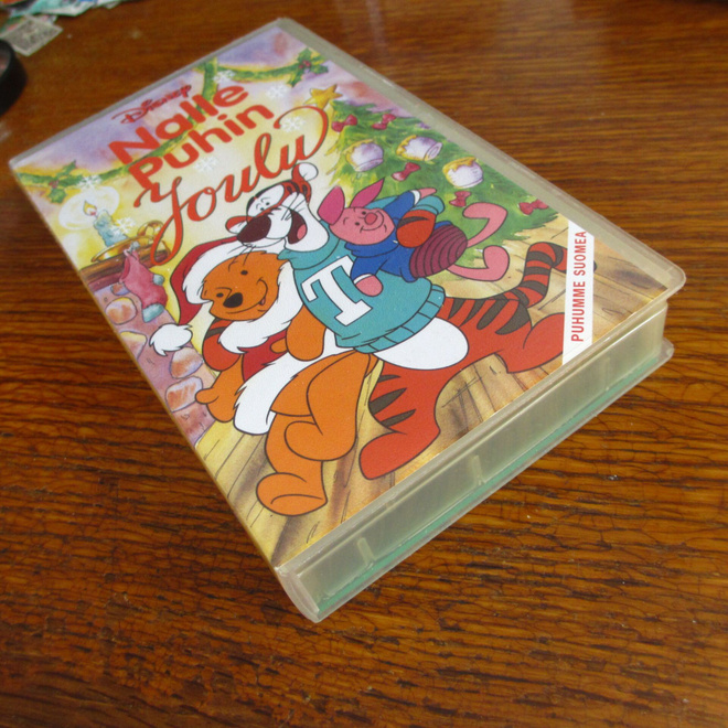 disney vhs kasetti nalle puhin joulu 141233 video 1-07577
