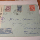 1945 Tanska sens lentopostikuori Suomeen - pikkukuva 1