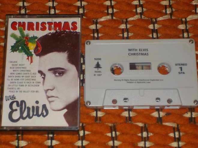 C-kasetti - ELVIS - Christmas With Elvis 1987 rockabilly EX+