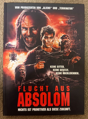ESCAPE FROM ABSOLOM / NO ESCAPE (BD+DVD) MEDIABOOK