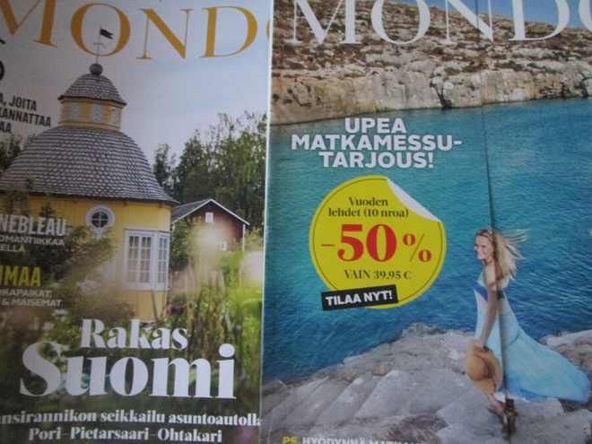 Mondo kaksi numeroa 1/2018 ja 5/2021
