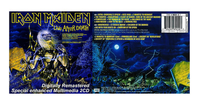 UUSI IRON MAIDEN LIVE AFTER DEATH 2CD 1998 ILMAINEN TOIMITUS