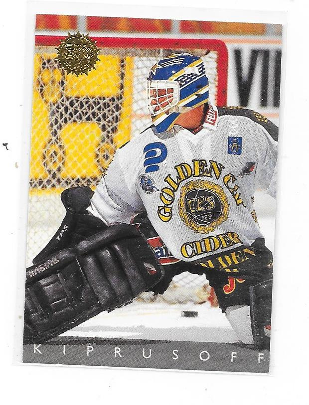 1995-96 SISU #122 Miikka Kiprusoff TPS MV