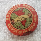 SOCIALIST PARTY / WORKERS OF THE WORLD UNITE rintanappi - pikkukuva 1