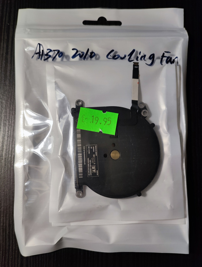 Tuuletin Apple MacBook Air 11" A1370 A1465
