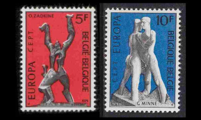 Belgia 1766-7 ** Europa veistoksia (1974)