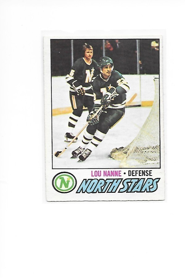 1977-78 OPC #36 Lou Nanne Minnesota North Stars