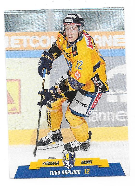 2017-18 CardSet #43 Turo Asplund Jukurit