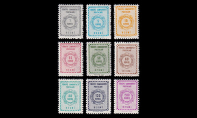 Turkki D_91-9 ** Virkamerkit (1964)