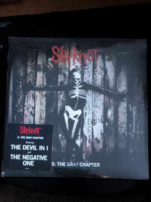 Slipknot-The Gray Chapter, 2LP,uusi