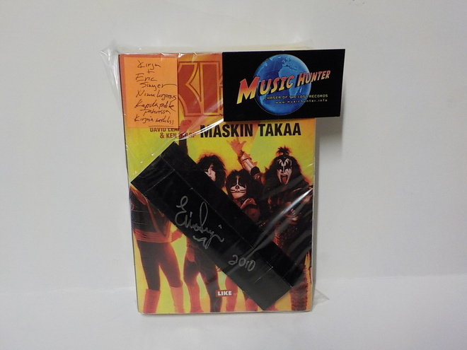 KISS - MASKIN TAKAA KIRJA + ERIC SINGER NIMMARI