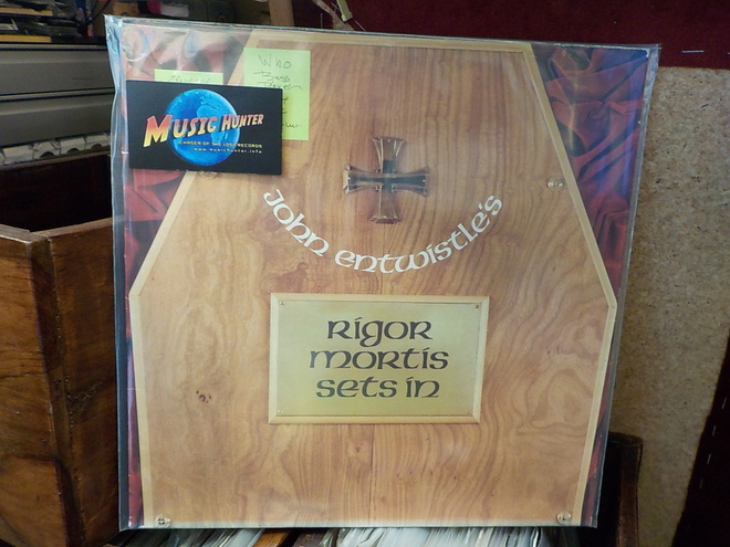 JOHN ENTWISTLE - RIGOR MORTIS SETS IN EX-/EX LP GER -73