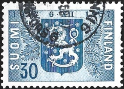 1957 Itsenäisyys leimattu LaPe 486