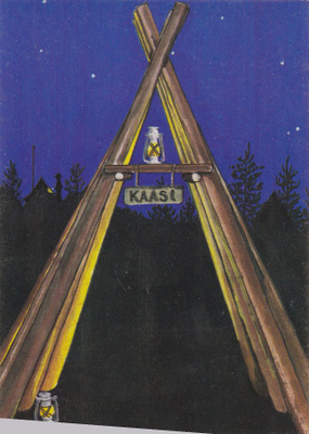 Partio, KAASI "Leiriyön rauha  " Timo Järvensivu 1990 , b429
