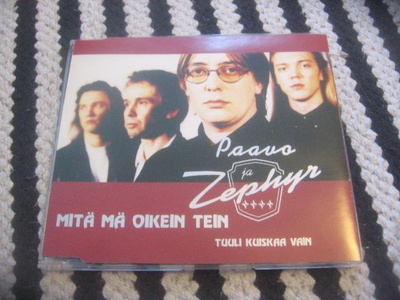 Paavo ja Zephyr - Mitä ma oikein tein (cds)