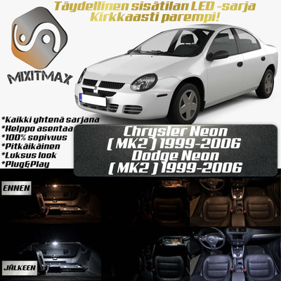 Chrysler / Dodge Neon (MK2) Sisätilan LED-sarja