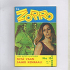 EL ZORRO n:o 1547 n:o 11 1971 SIITÄ VAAN SANOI KENRAALI. - pikkukuva 1