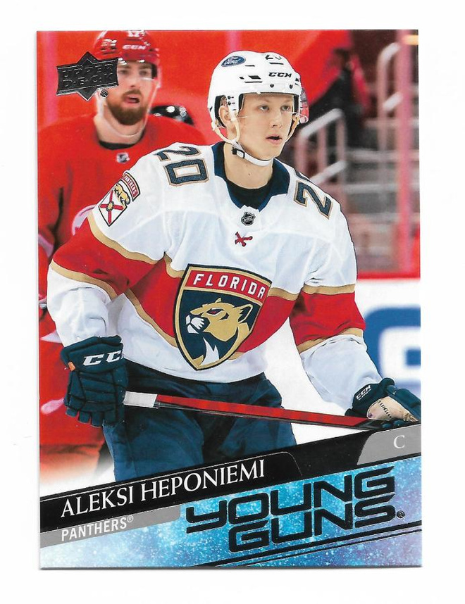 2020-21 Upper Deck Young Guns RC #716 Aleksi Heponiemi