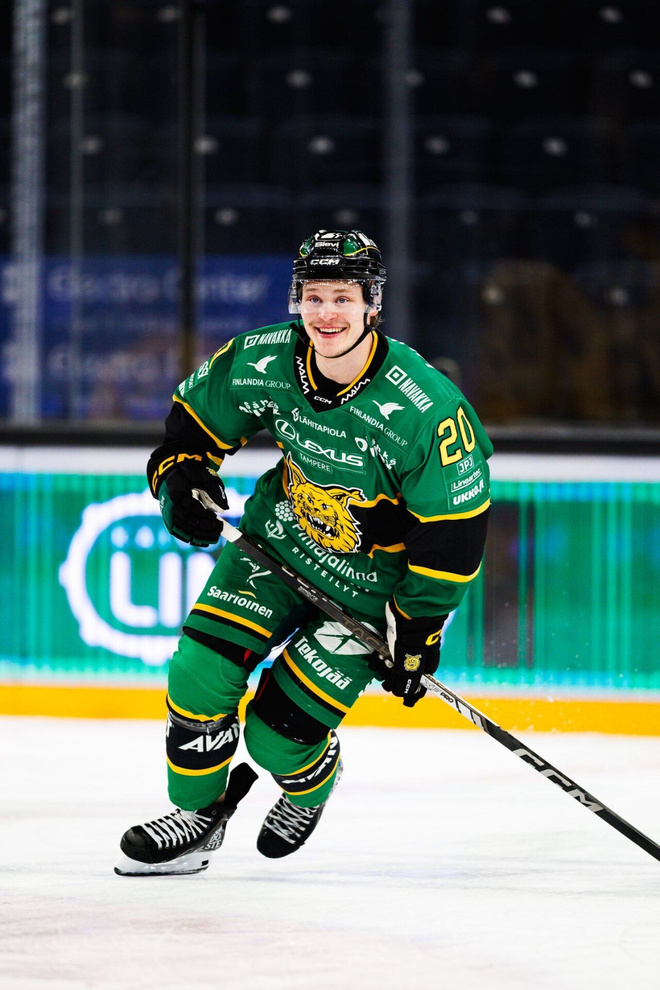 #20 Kasper Björkqvist - Ilves - Game Worn 2025-2026