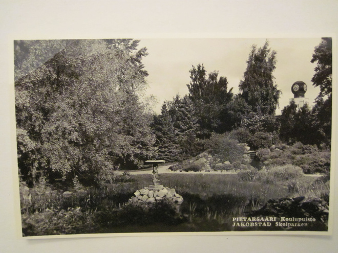 VANHA Postikortti Pietarsaari 1950-l Alkup.Mallikappale
