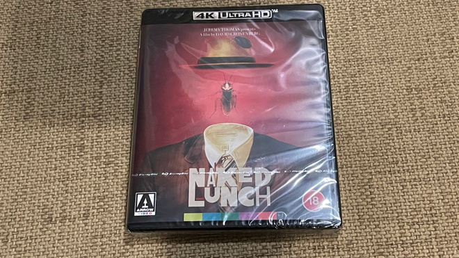 Naked Lunch (Alaston lounas) 4K Blu-Ray