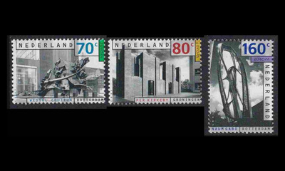 Alankomaat 1481-3 ** Europa nykytaide (1993)