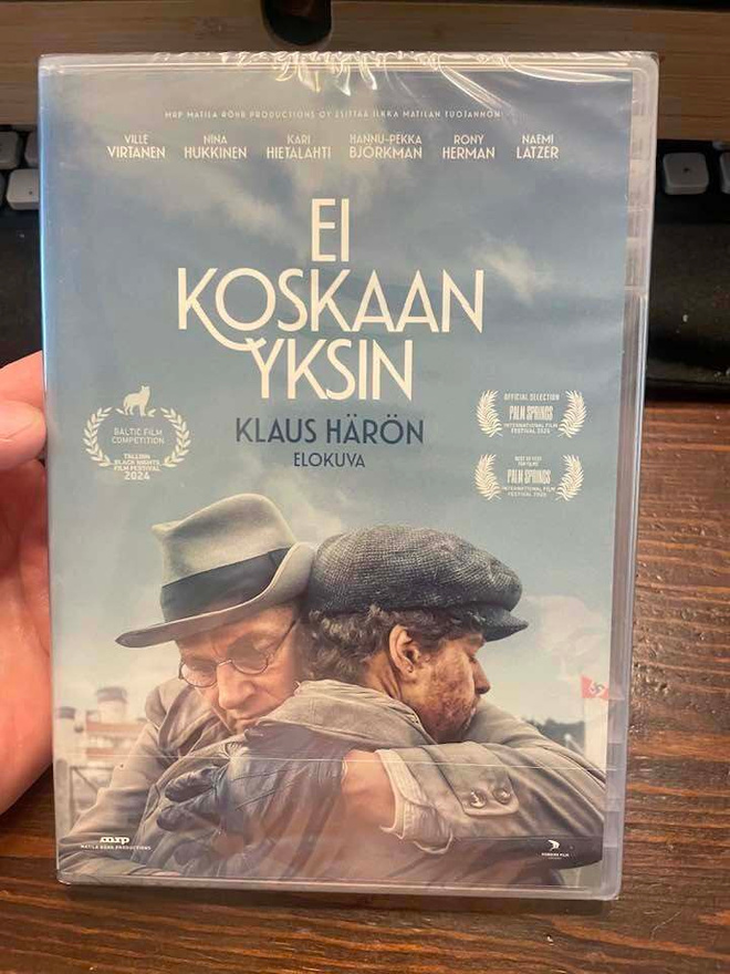 Ei koskaan yksin (dvd, uusi, Klaus Härö, 2025)
