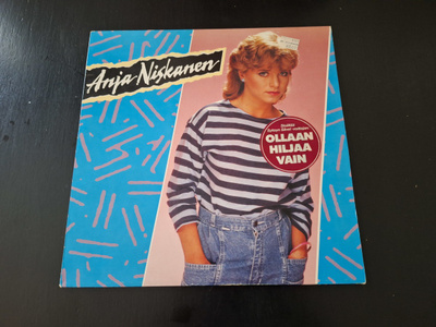 ANJA NISKANEN - OLLAAN HILJAA VAIN . LP