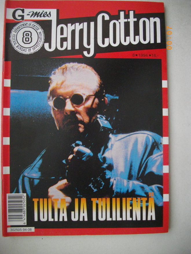 Jerry Cotton 8/1994: Tulta ja tulilientä  (21.5)