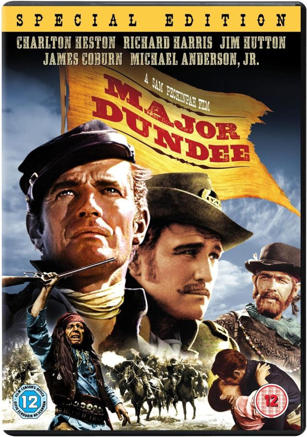Majuri Dundee (1964) Sam Peckinpah suom. teksti DVD