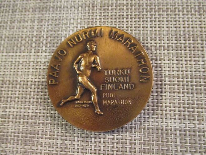 Paavo Nurmi Marathon mitali 1994.