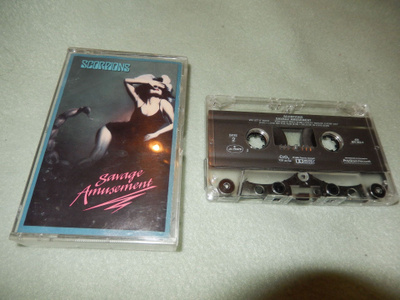 Scorpions - Savage amusement c-kasetti