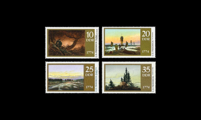 DDR 1958-61 ** Casper David Friedrich, taiteilija (1974)