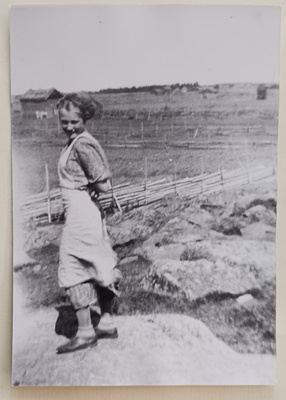 Pyhäjoki, leidi yllätettiin kesken ulkoaskareiden, vkpk 1935