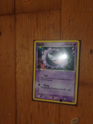 Gastly #52 Pokemon EX Legend Maker card