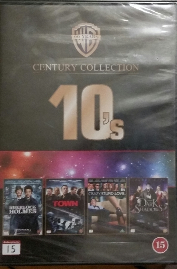 UUSI!! Century Collection 10 -luku: 4 huippufilmiä -4DVD