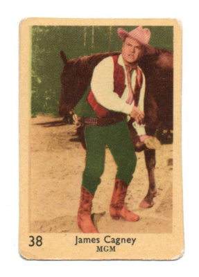 Purkkakuva n:o 38 JAMES CAGNEY Purukumikuva