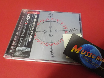 MEGADETH - CRYPTIC WRITINGS JAPANI 1997 PAINOS CD