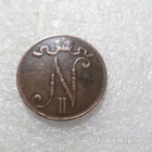 5 penniä 1898 kulkematon hieman patinoitunut, kl 8 - pikkukuva 4