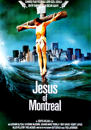 Montrealin Jeesus (1989) draama musta komedia --- RARE --DVD