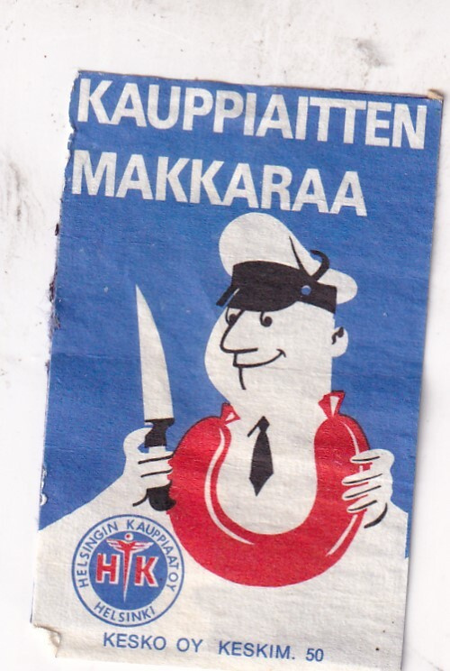 Kauppiaitten Makkaraa, Kesko. HK   , s72