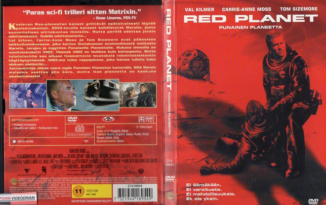 Red Planet Punainen Planeetta	(59 503)	k	-FI-	DVD	snapcase,