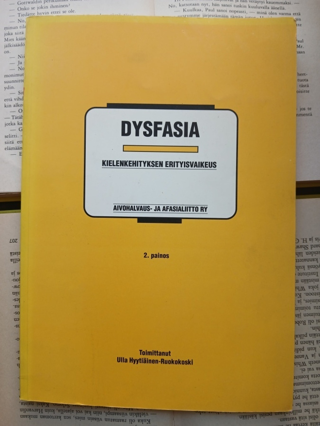 Ulla Hyytiäinen-Ruokokoski - Dysfasia (nid.)