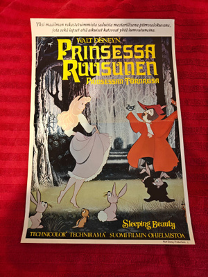 Toinen elokuvajuliste Prinsessa Ruusunen (Disney)