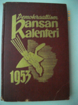 Demokraattisen kansan kalenteri 1953 (22.5)